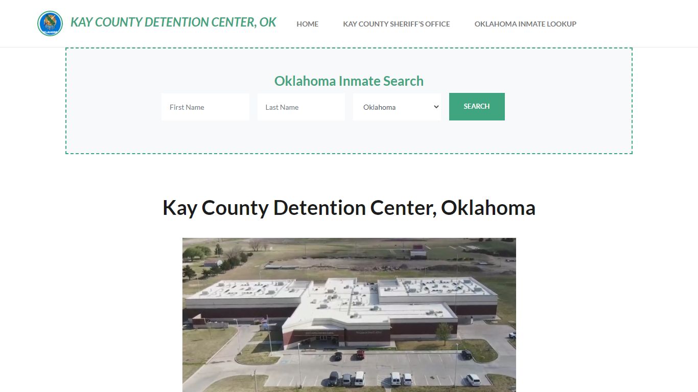 Kay County Detention Center, OK Inmate Roster, Offender Search